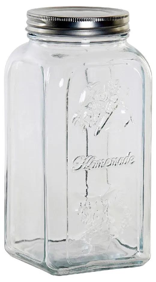 Bote DKD Home Decor Transparente Cristal 10 x 10 x 21.5 cm (1450 ml)