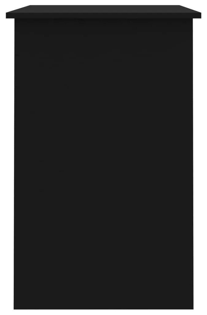 Secretária 100x50x76 cm derivados de madeira preto