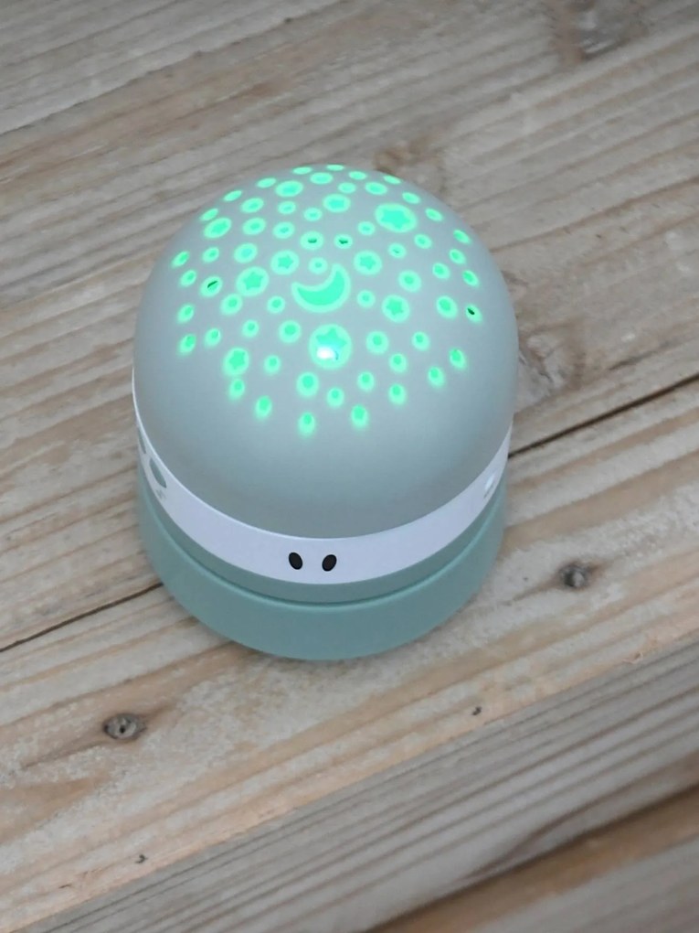 Luz de presença Pixie projector BEABA verde-salva