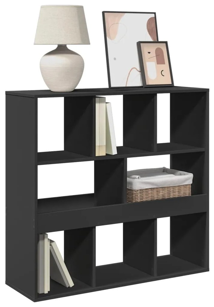 Estante/divisória 100x33x94,5 cm preto