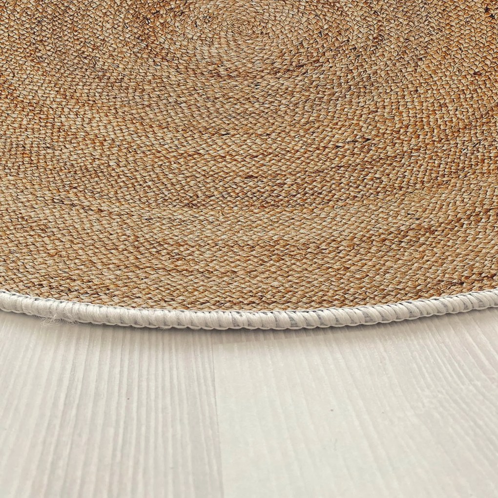 Tapete Redondo Viana – Ø100 cm – Creme