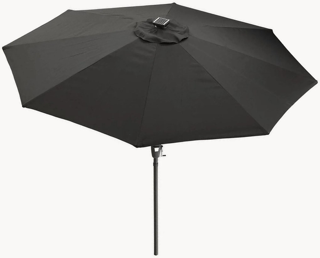 Guarda-sol com LED solar Sabal, Ø 270 cm