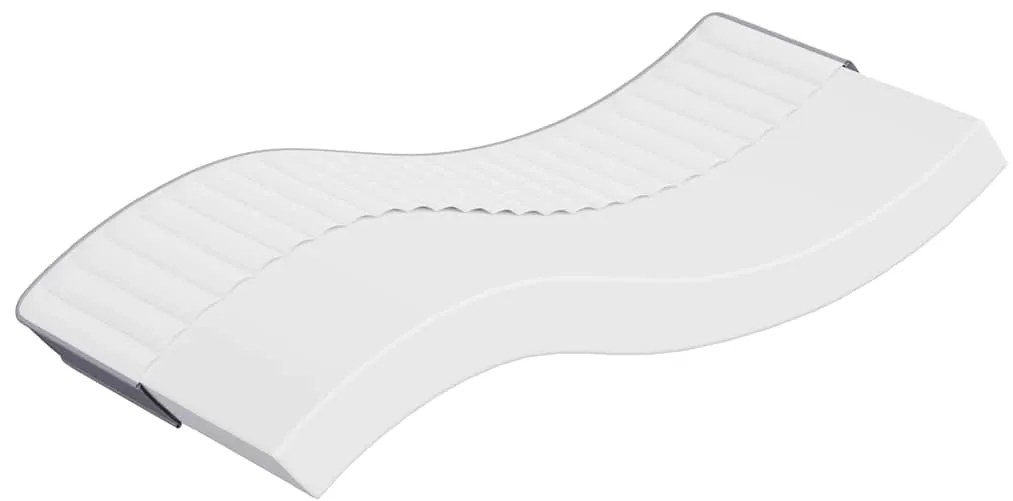 vidaXL Colchão de espuma p/ criança médio suave 80x160 cm