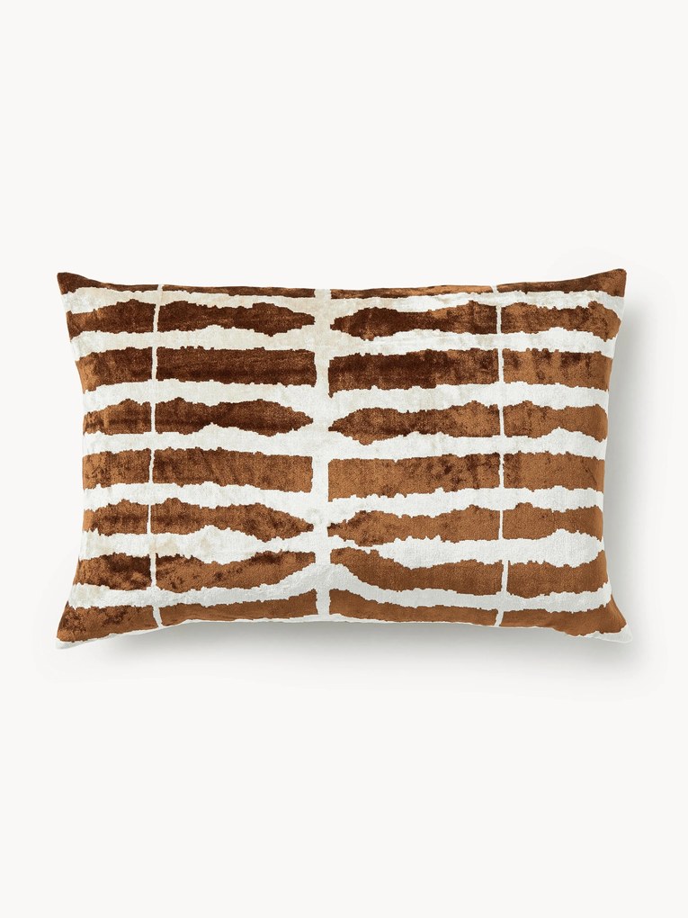 Capa de almofada em viscose com padrão jacquard Dejan