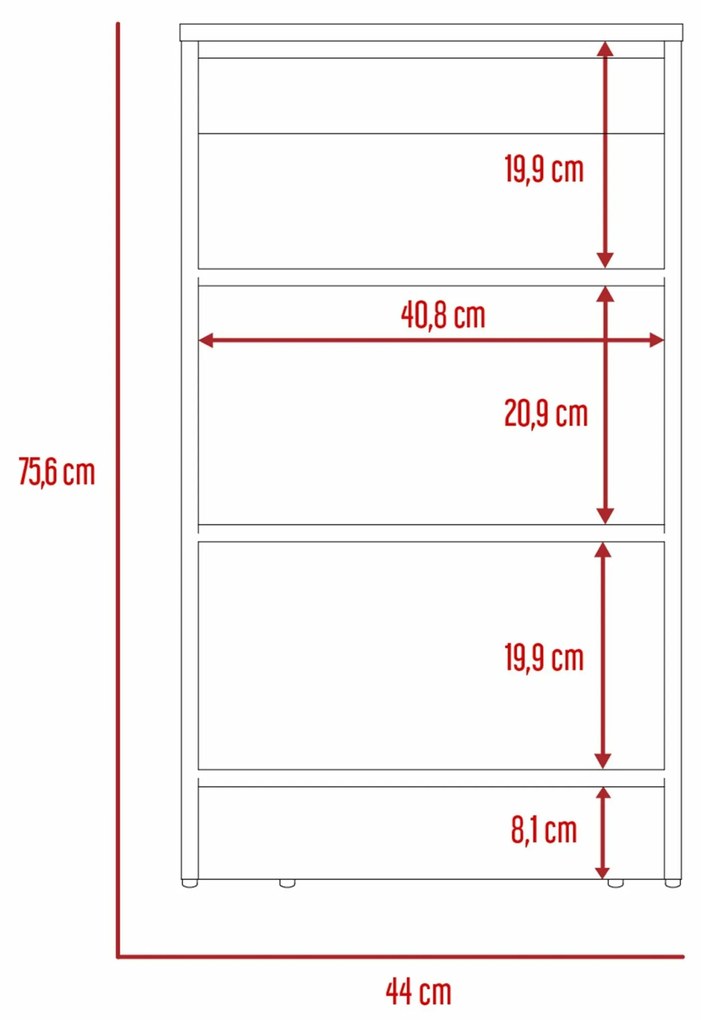 Conjunto Malaga, Armario baixo Casa de Banho Z 44 + Coluna de Casa de Banho, 75.6/162.1 Al cm X 44/44 An cm X 43/35.3 P cm , Duna/Branco