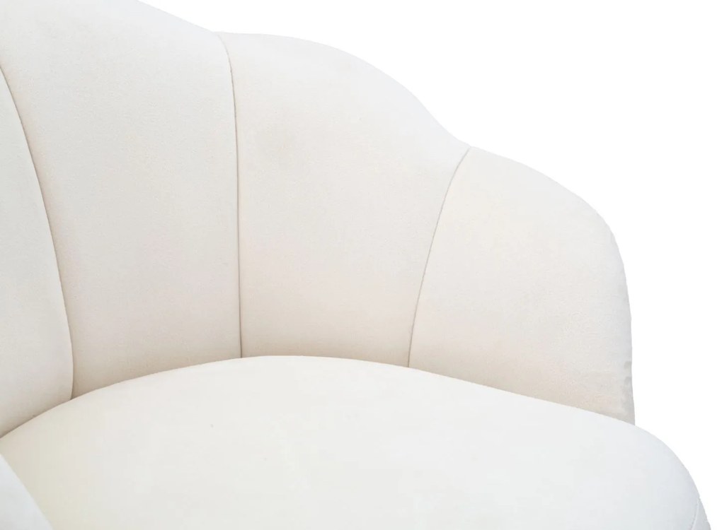 BANCO DE BAR VIENNA 55X53X110 CM CREME E DOURADO