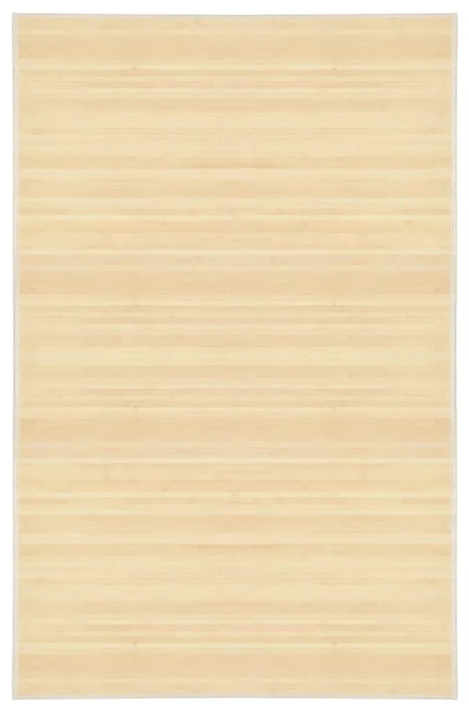 Tapete de bambu 100x160 cm natural