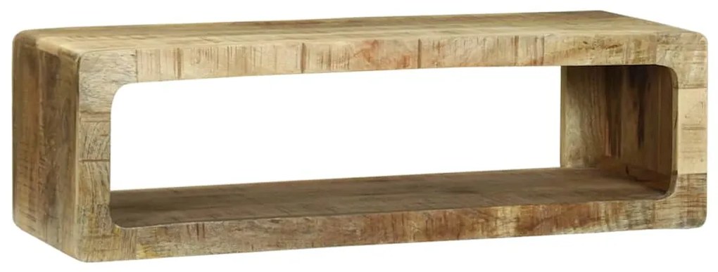 Gabinete de TV 80x30x25 cm Madeira Maciça Áspera