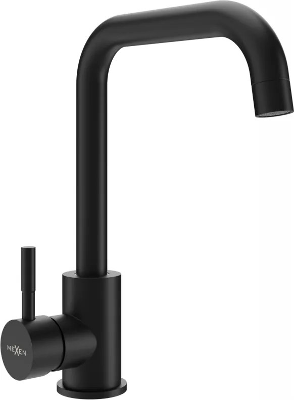 Mexen Modena torneira de cozinha, preta - 671900-70