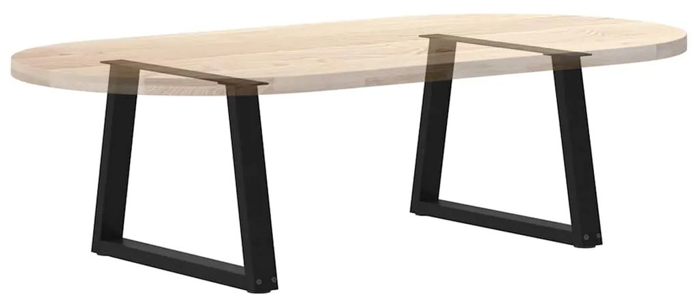 Mesa de jantar pernas 2 pcs forma de V 50x(42-43,3)cm aço preto