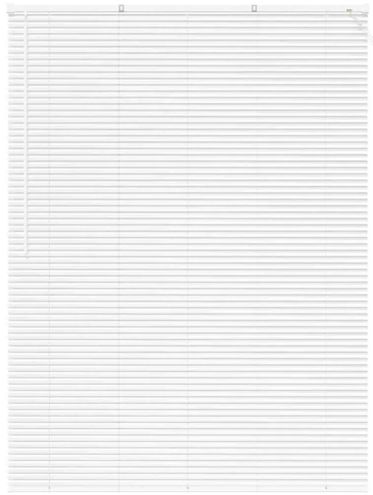Persiana de Janela com cortinas Outros Manual Branco 135 x 175 cm Alum