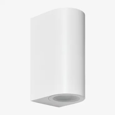 Aplicação De Parede Com 2 Pontos De Luz Xilven Branco - Sklum
