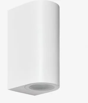 Aplique De Parede Com 2 Pontos De Luz Xilven Branco - Sklum