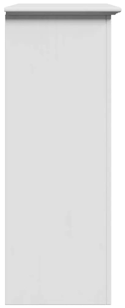 Armário de entrada BODO 80x35x90 cm branco