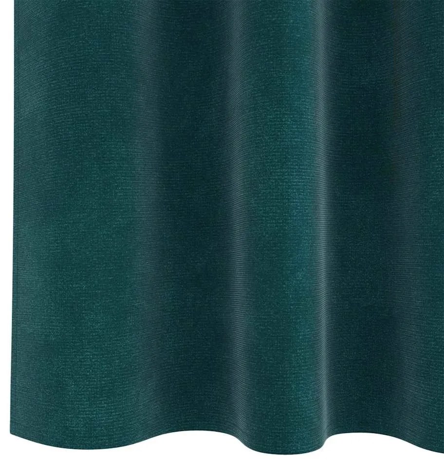 Cortinas Blackout vidaXL com fita de topo 2 pcs Veludo Verde Escuro