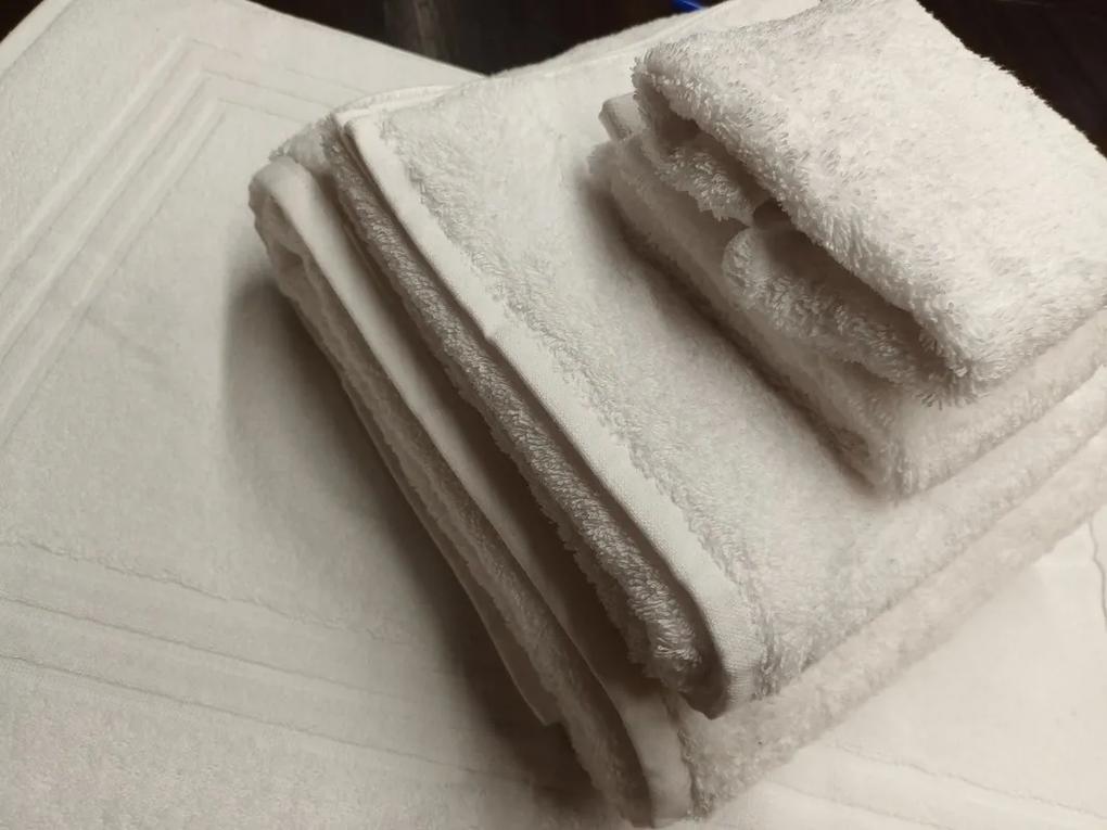Toalhas Brancas 100% algodão fio singelo 600 gr.: Branco 36 unidades / tapete banho 50x80 cm