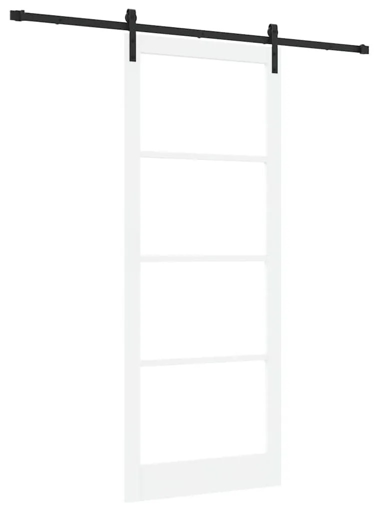 Porta de Correr vidaXL com Conjunto de Hardware 'ORKDAL'Branca 93x232