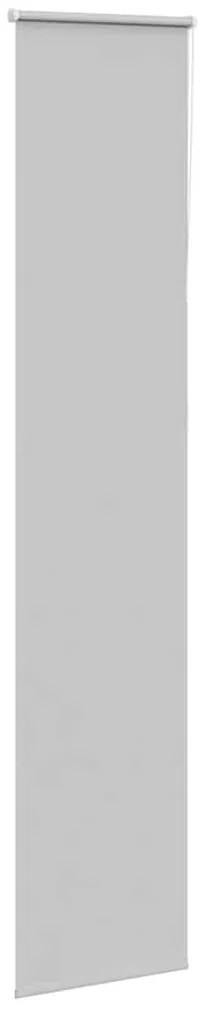 Persiana de enrolar 55x210 cm largura tecido 50,7 cm poliéster