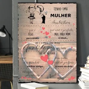 Prendas para mulheres - Prenda para uma mulher maravilhosa - mesa personalizada