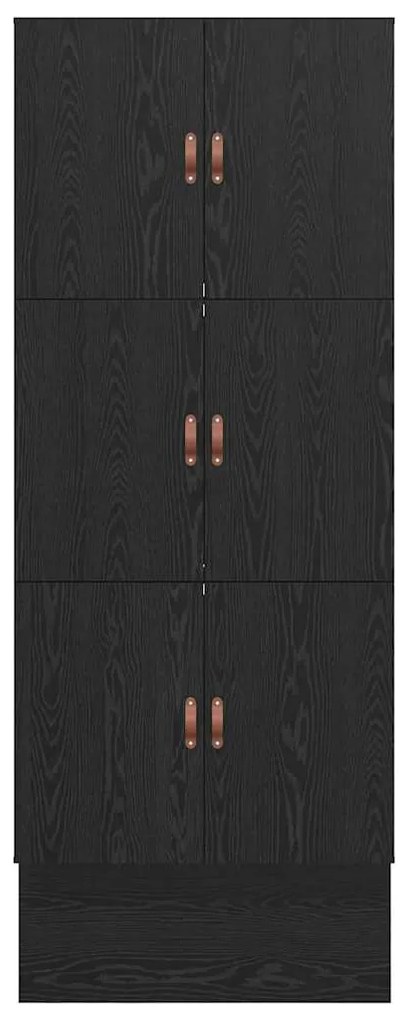 Estrutura de Cama Storage Madeira Negra 90x200 cm