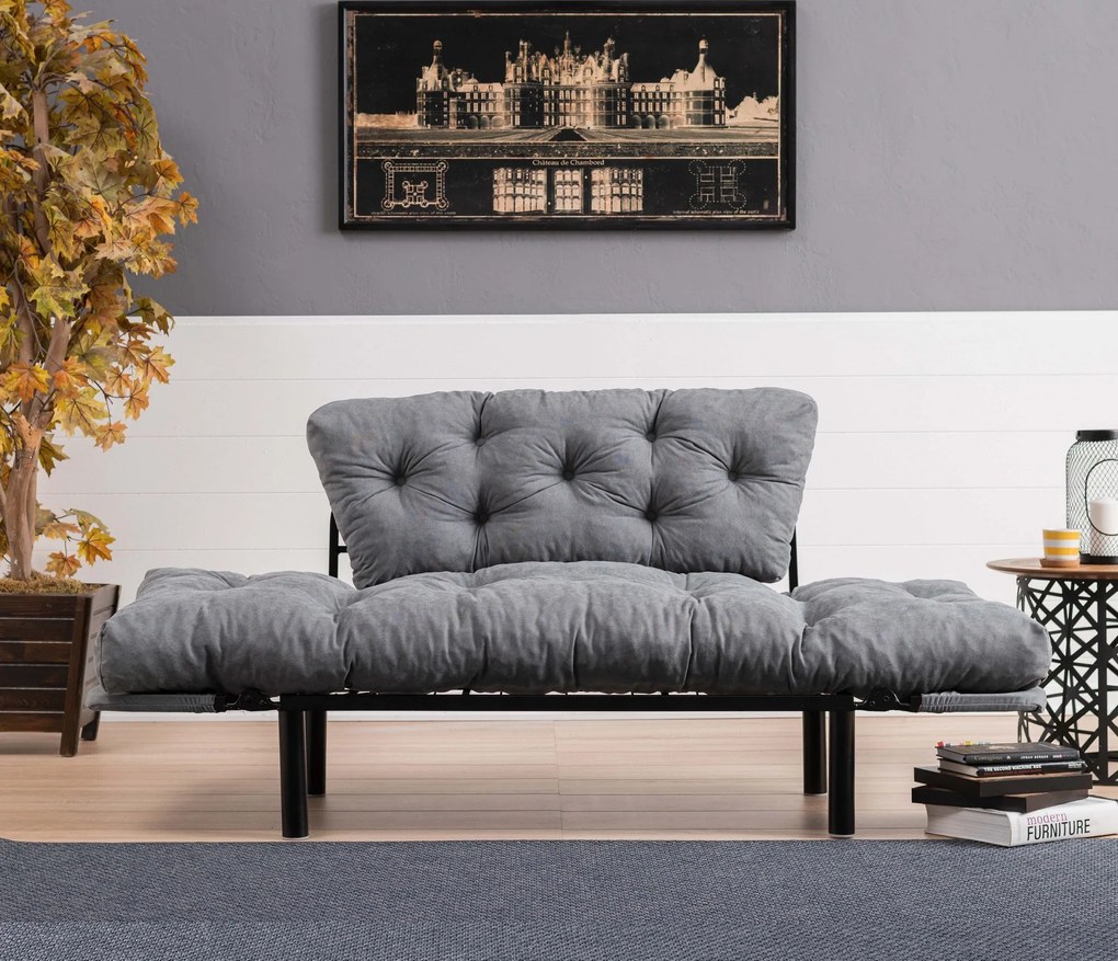 Hall Stand Viyana D – Nogueira Antracite – 90x200x35 cm