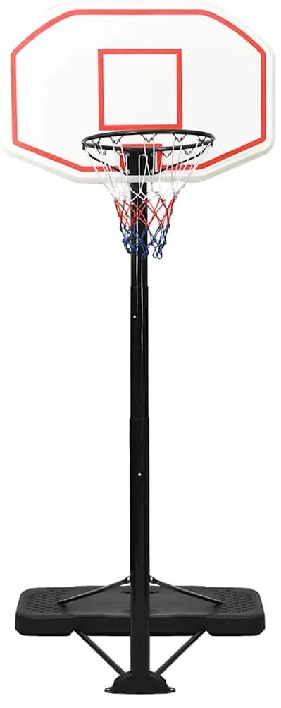 Tabela de basquetebol 258-363 cm polietileno branco