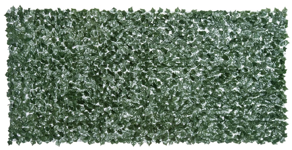 Outsunny Vedação Artificial Rolo 3,1x5m Privacidade Balcão Jardim Exterior Decoração Planta Parede PE Verde Resistente | Aosom Portugal