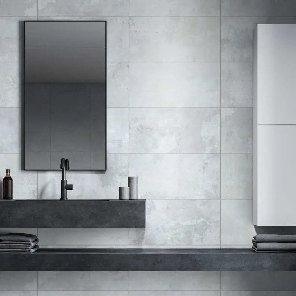 434305 Grosfillex Ladrilho revest. Gx Wall+ 11pcs 30x60 cm pedra boca cinza