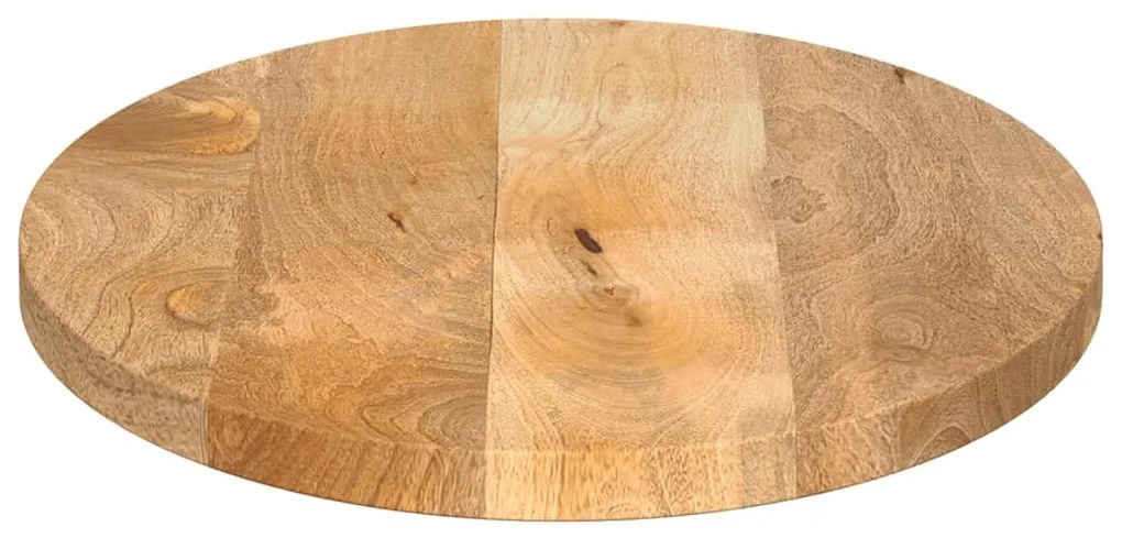 Tampo de mesa oval 110x40x2,5 cm madeira de mangueira maciça