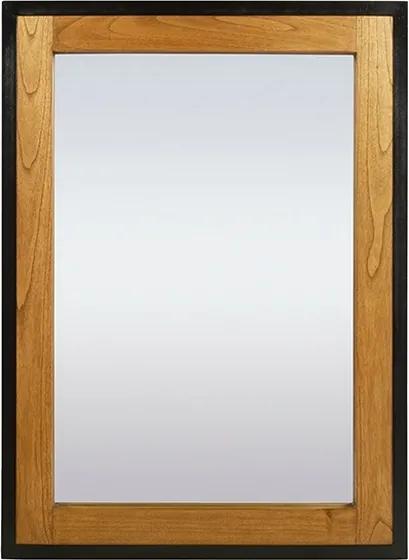 Espelho de parede Chess Madeira de cedro (60 x 90 cm)