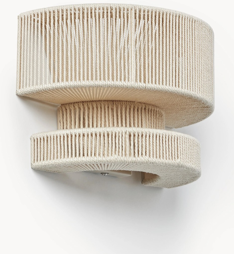 Candeeiro de parede grande em fio de linho Lace