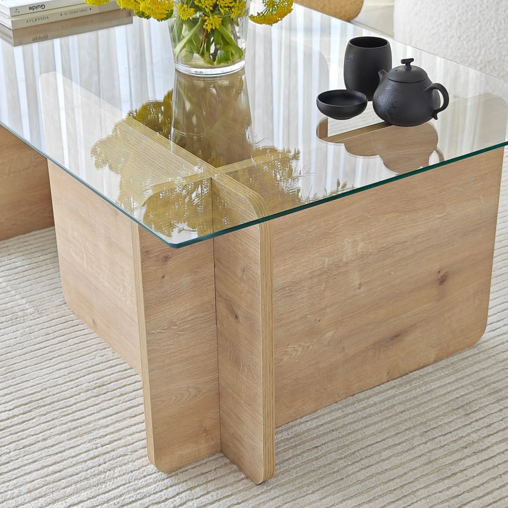 Mesa de Café Giona – Safira – 105x40x65 cm