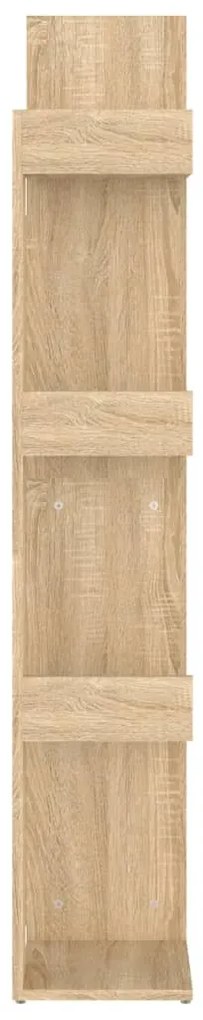Estante 48x25,5x140 cm derivados de madeira carvalho sonoma
