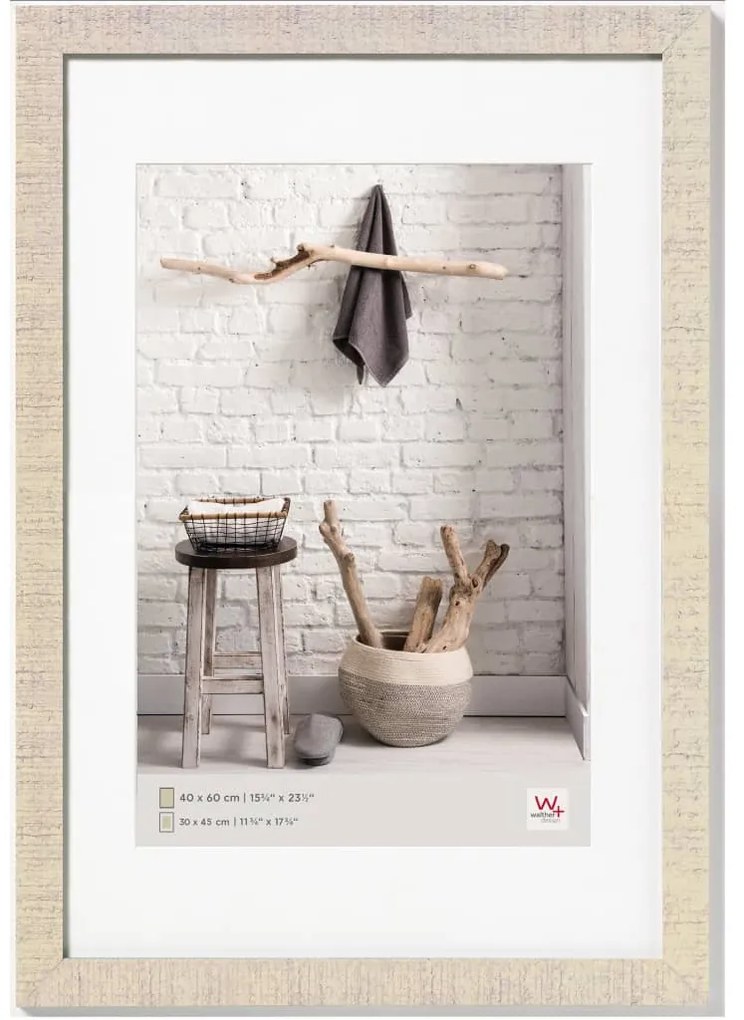430817 Walther Design Moldura para quadro Home 50x70 cm branco