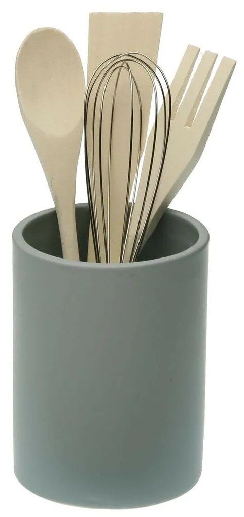 Recipiente para Utensílios de Cozinha Versa Cerâmica