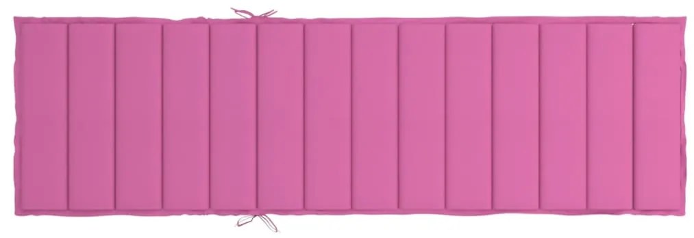 Almofadão p/ espreguiçadeira tecido oxford rosa