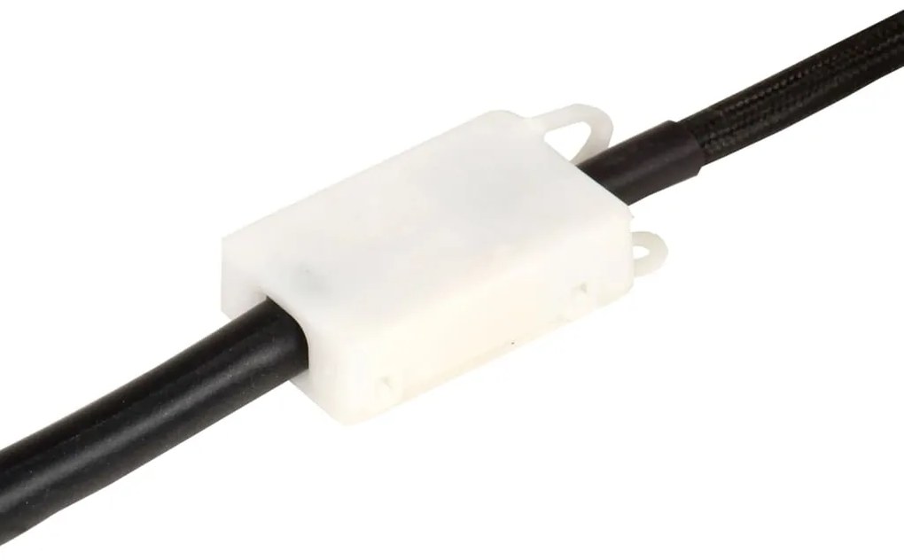 Candeeiro suspenso industrial 42 cm E27 branco