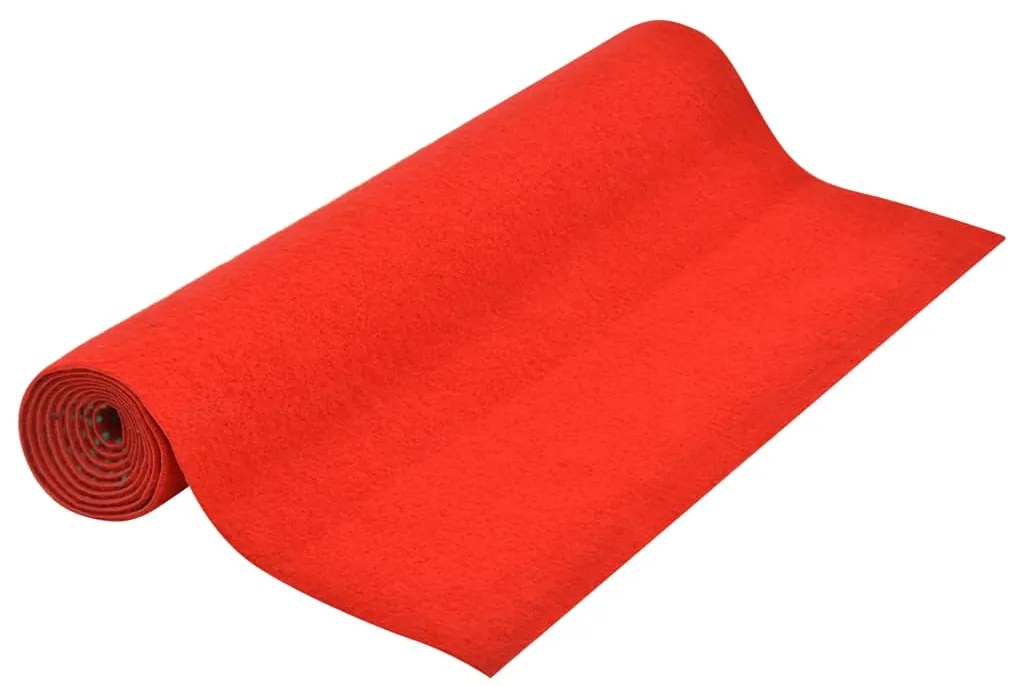Relva artificial com pitões 2x1,33 m vermelho