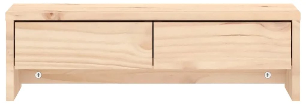 Suporte para monitor 50x27x15 cm madeira de pinho maciça