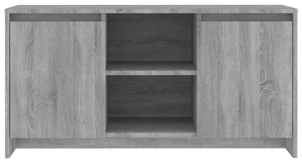 Móvel de TV 102x37,5x52,5 cm derivados madeira sonoma cinza