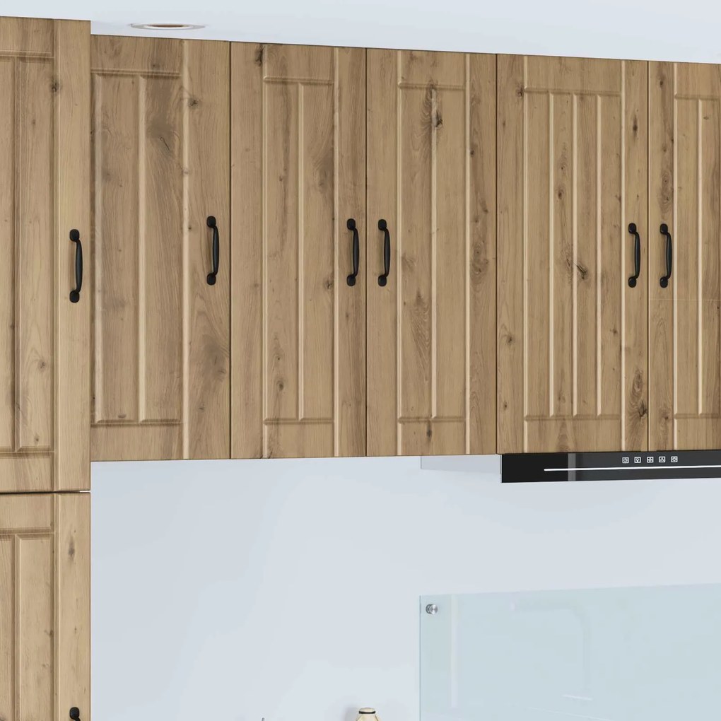 vidaXL Armário de Cozinha Carvalho Artesanal 60 x 31 x 80 cm