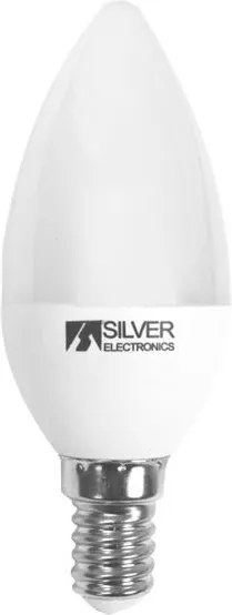 Lâmpada LED vela Silver Electronics Eco E14 5W 3000K A+ (Luz quente)