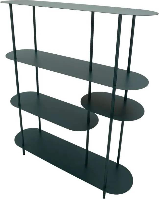 ESTANTE SATURN 118X31X139 CM Azul petróleo