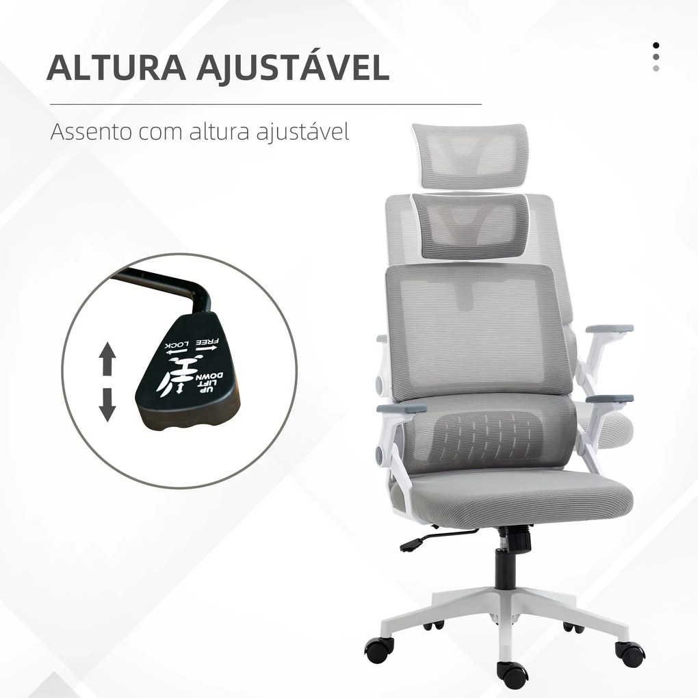 Cadeira de Escritório de Malha Cadeira de Escritório Giratória com Alt