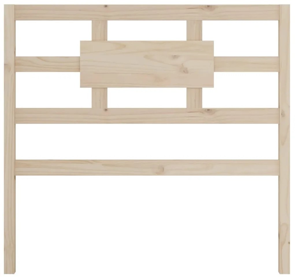 Cabeceira de cama 95,5x4x100 cm pinho maciço