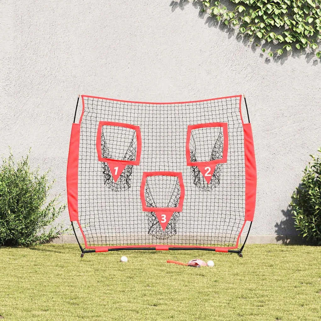 Beisebol &amp; Softbol Preto 214.5 x 89.5 x 181 cm Poliéster