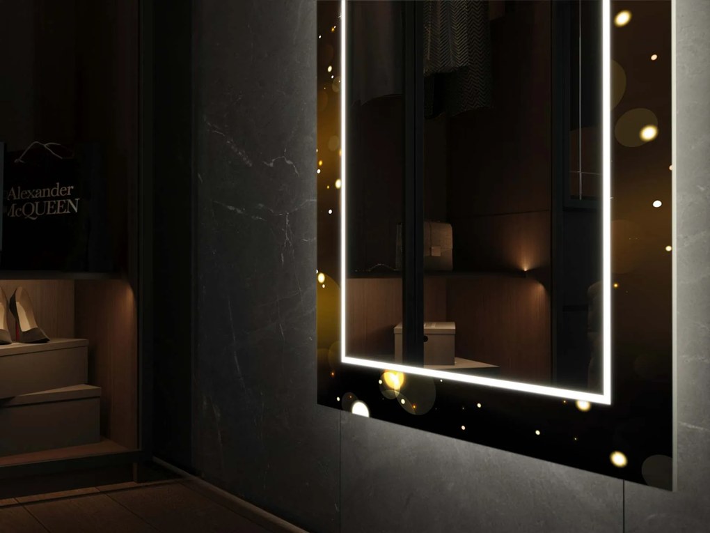 Espelho LED com decoração LED D15