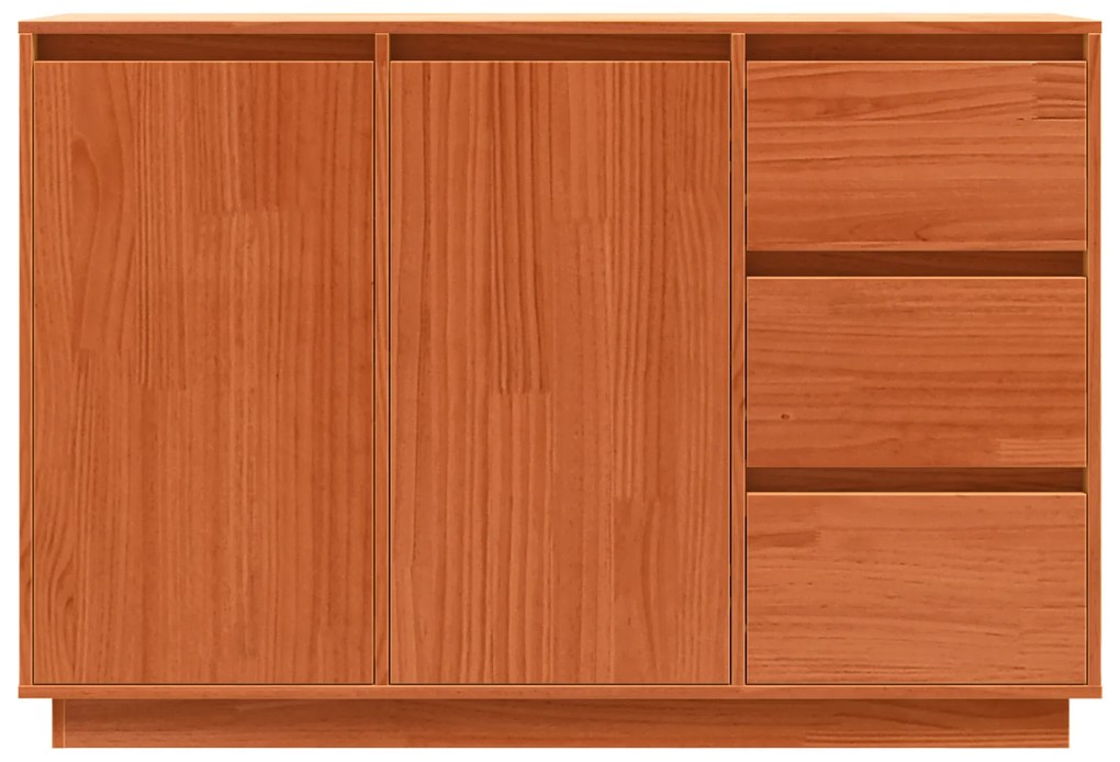 Buffet Castanho 111 x 34 x 75 cm Madeira de pinho maciça