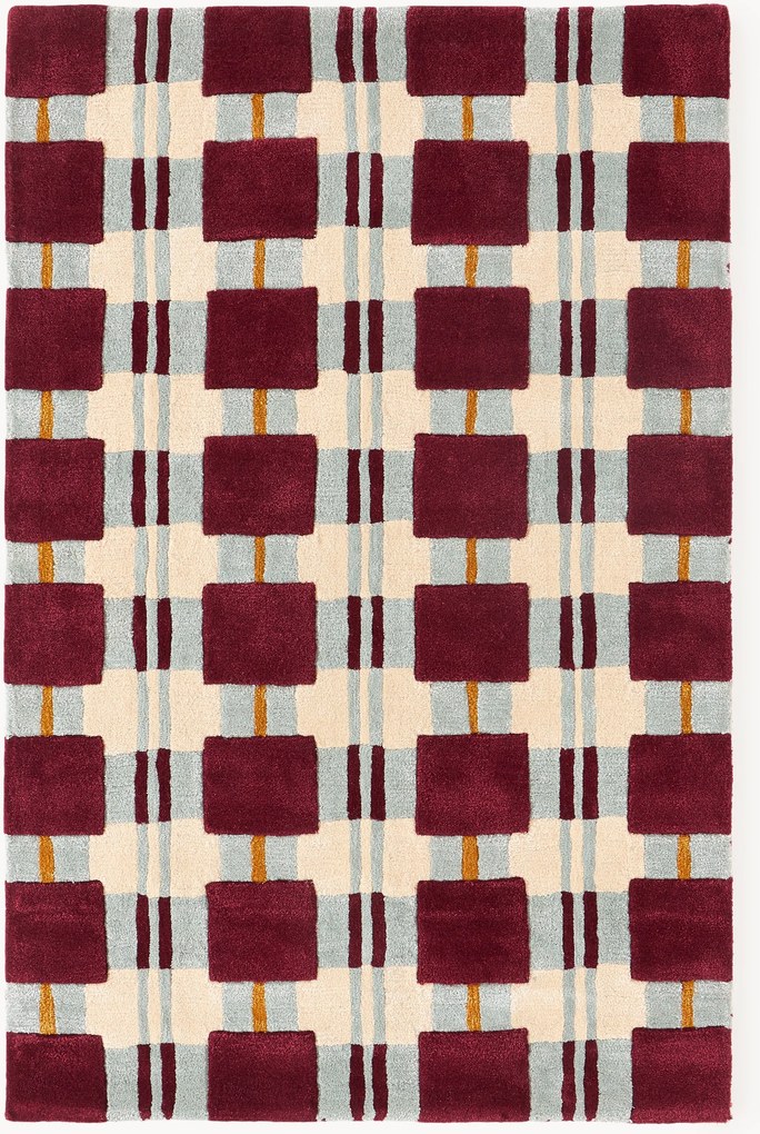 Tapete em lã artesanal Kimi