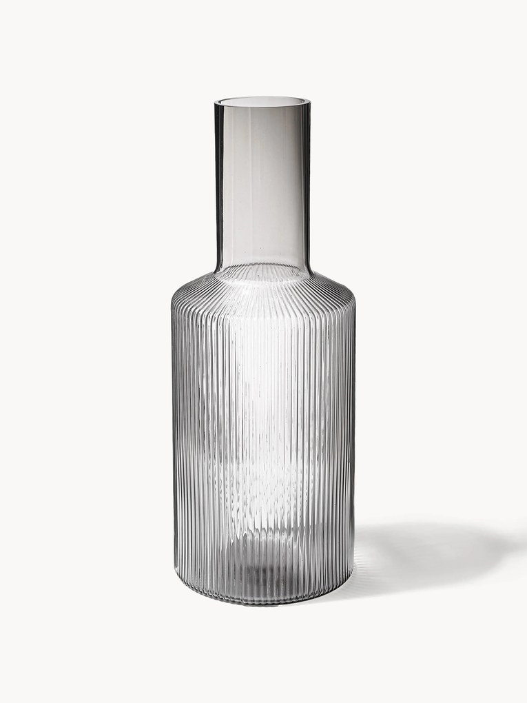 Jarro artesanal com padrão em relevo Ripple, 1 L